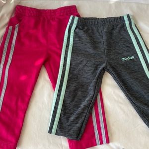 Adidas Girls multi pant 2t-3t